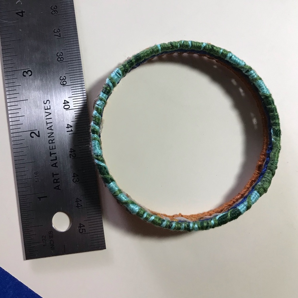 Textile Covered Bracelets - Picture 4 of 5